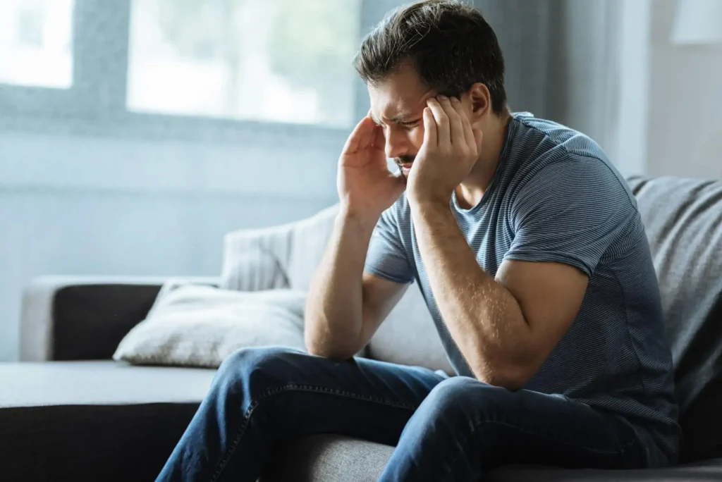 Sad,Handsome,Man,Having,A,Headache