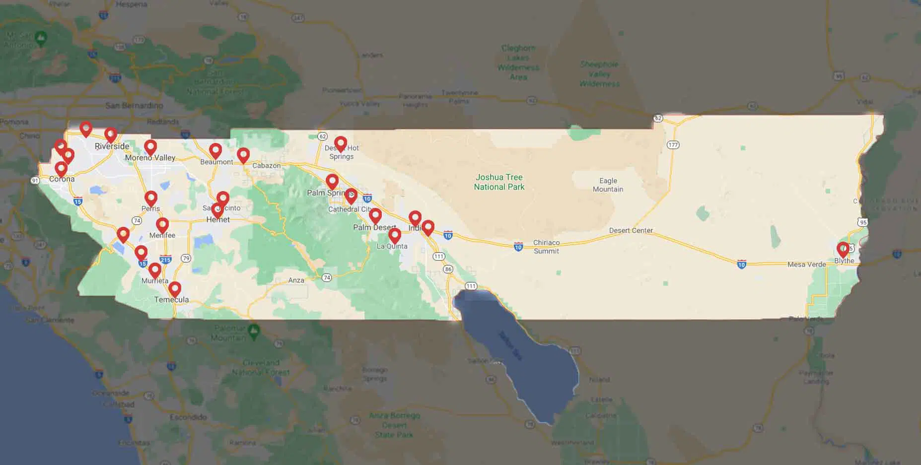 Riverside-Map
