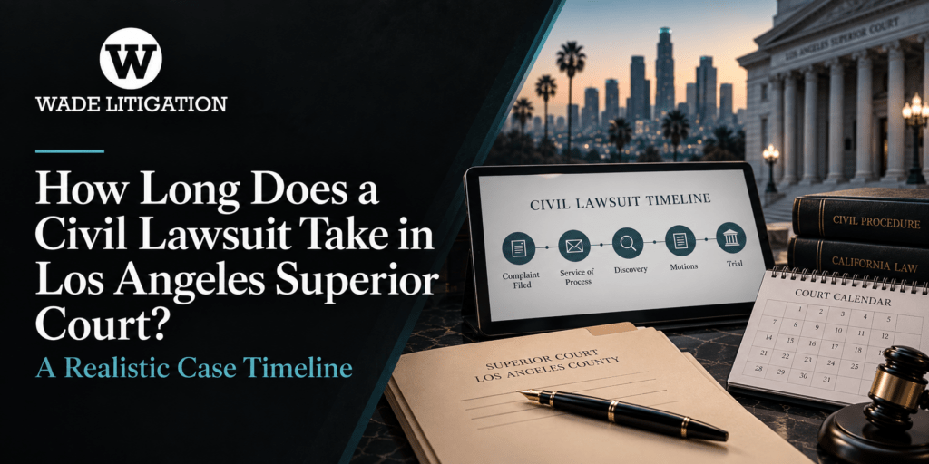 How Long Does a Civil Lawsuit Take in California?