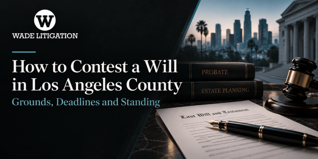 How to Contest a Will in Los Angeles County