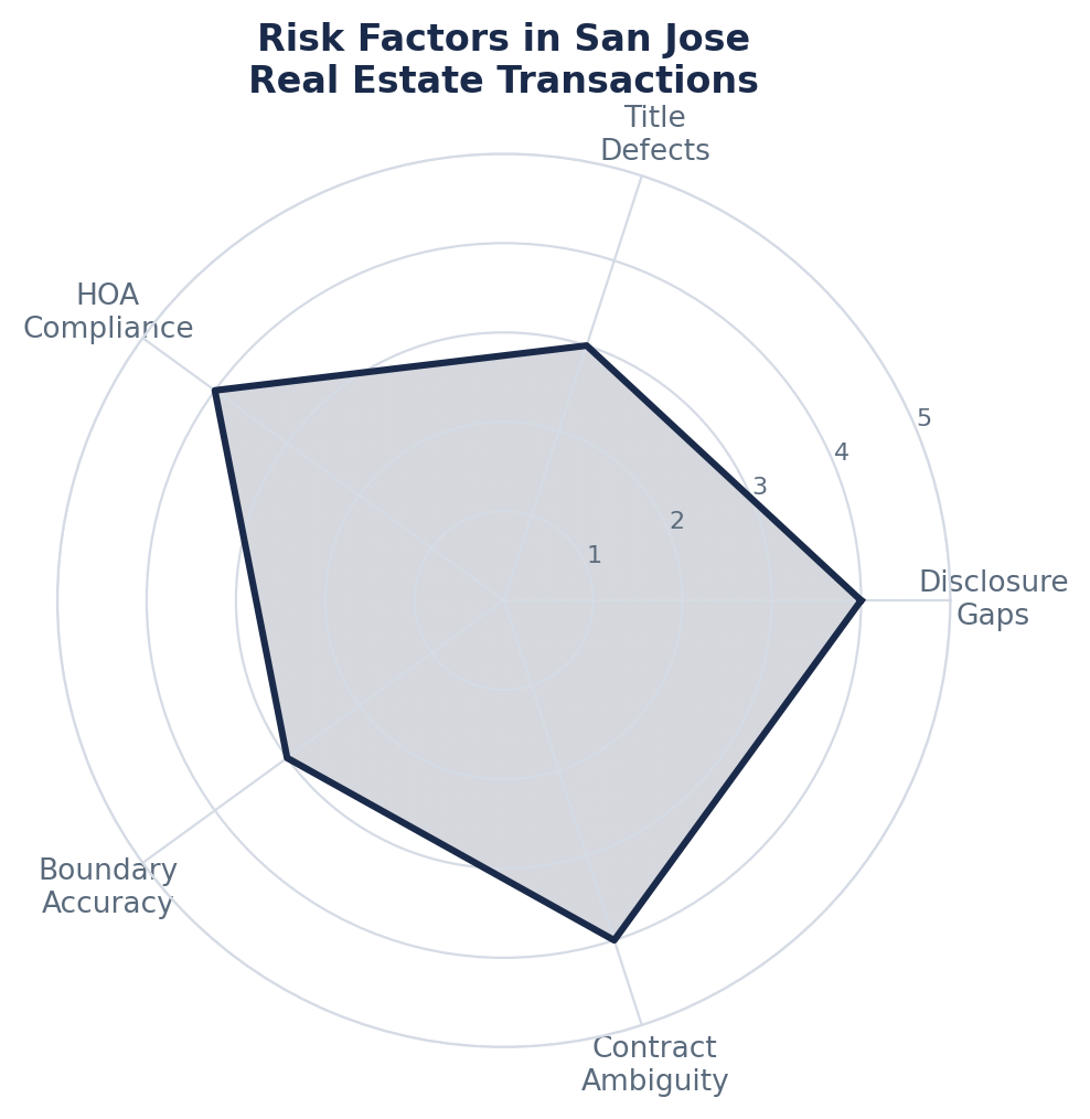 Risk Factors in San Jose Real Estate Transactions