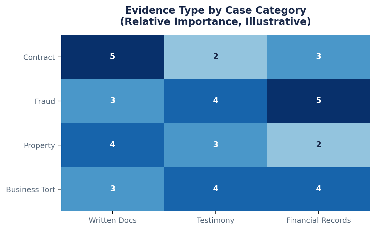 Burden of Proof in Civil Cases
