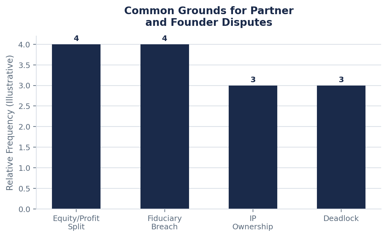 Common Grounds for Partner and Founder Disputes
